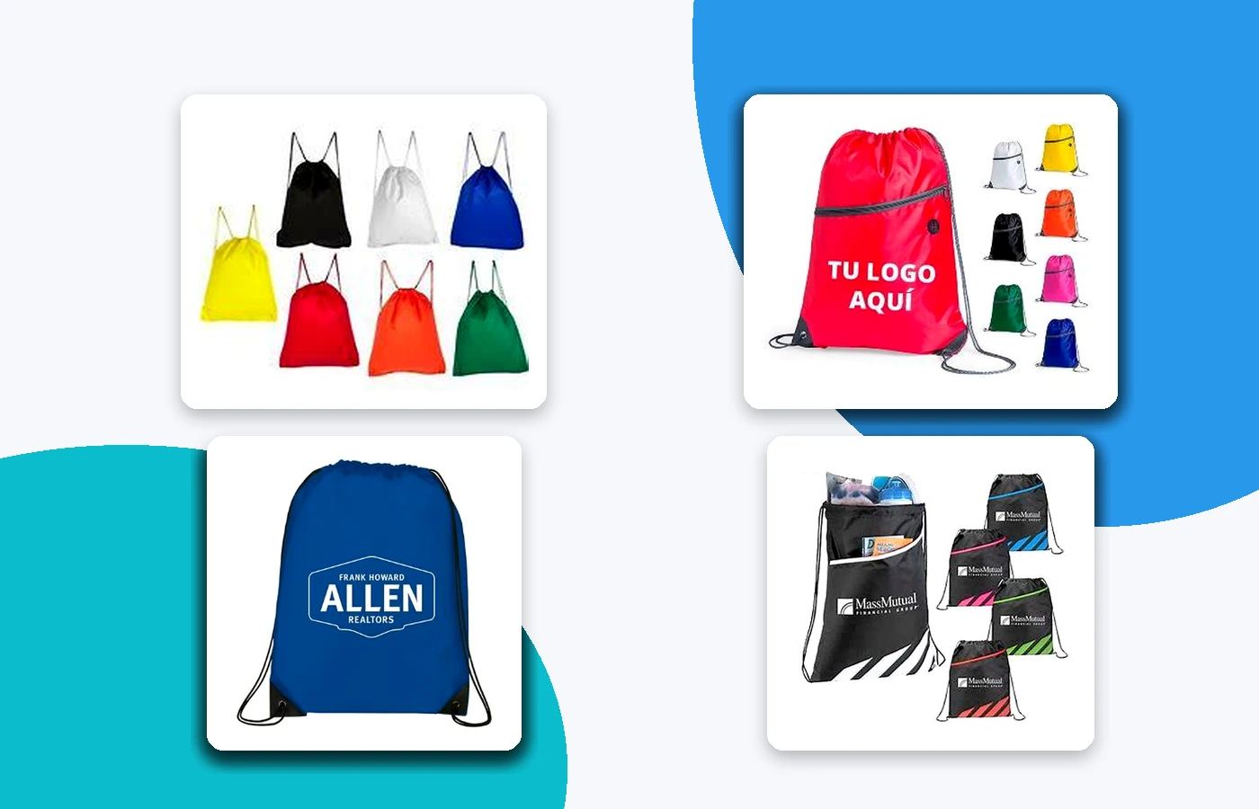 Variedad de caminatas promocionales personalizables